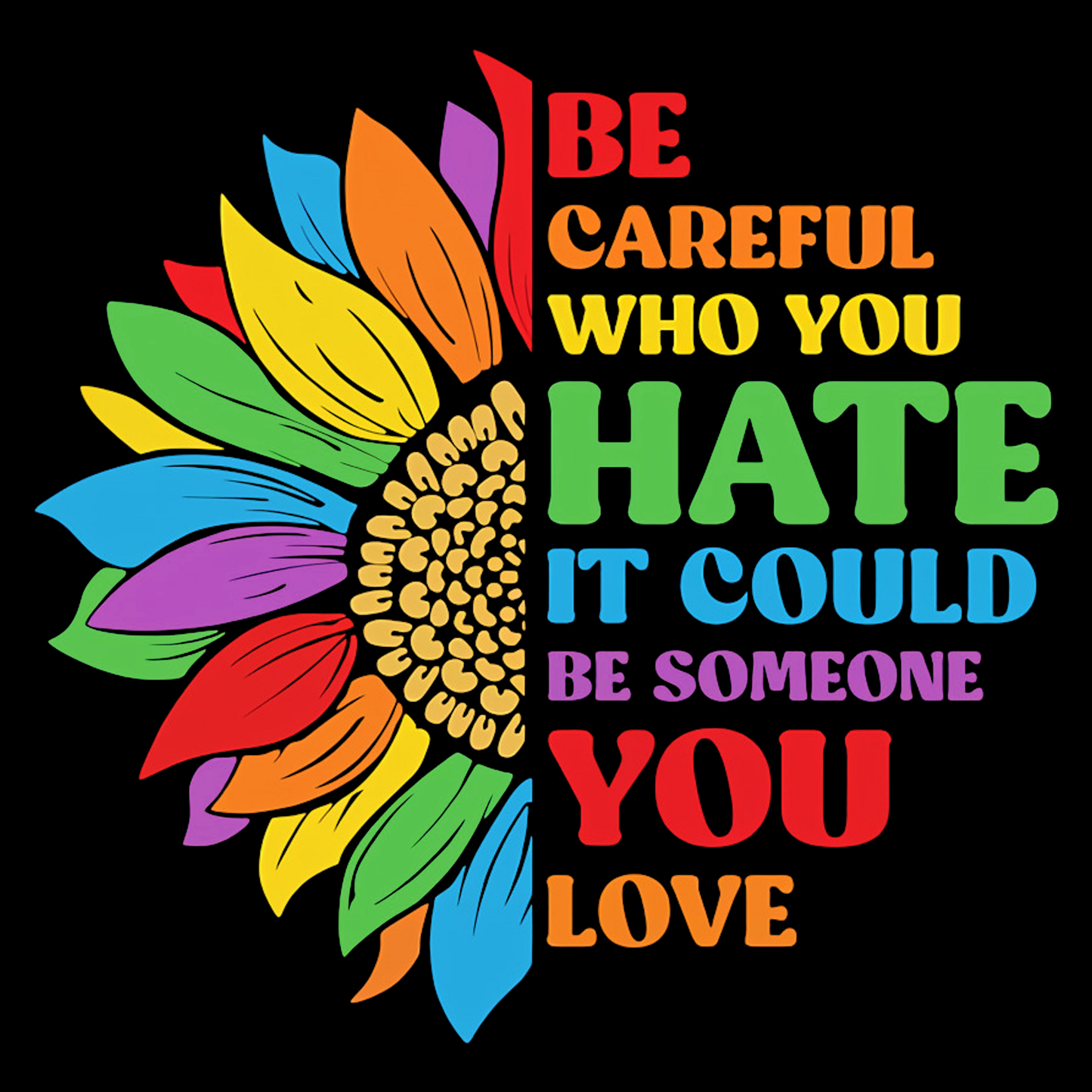 Be Careful Who You Hate Tee