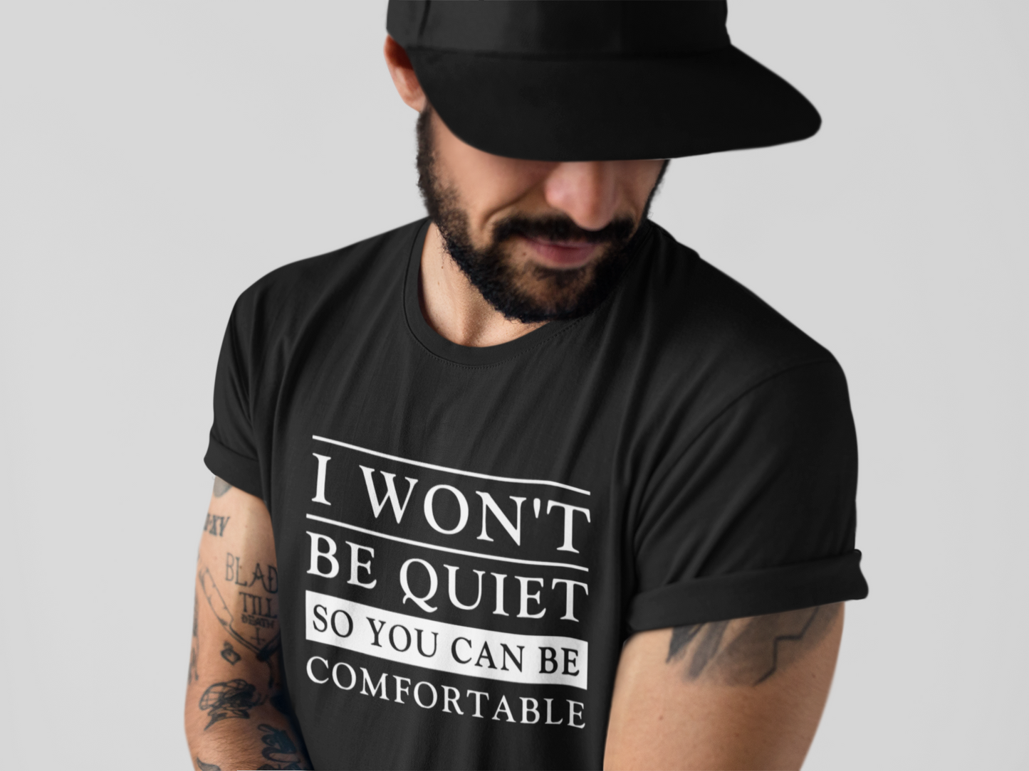 I Won't Be Quiet Tee