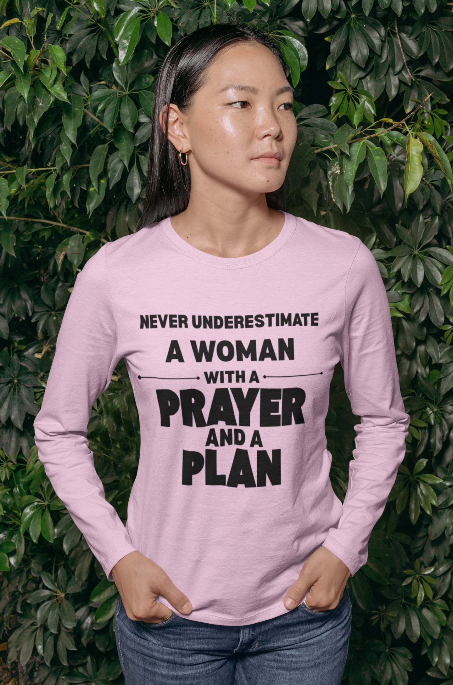 Never Underestimate a Women with a Plan Tee