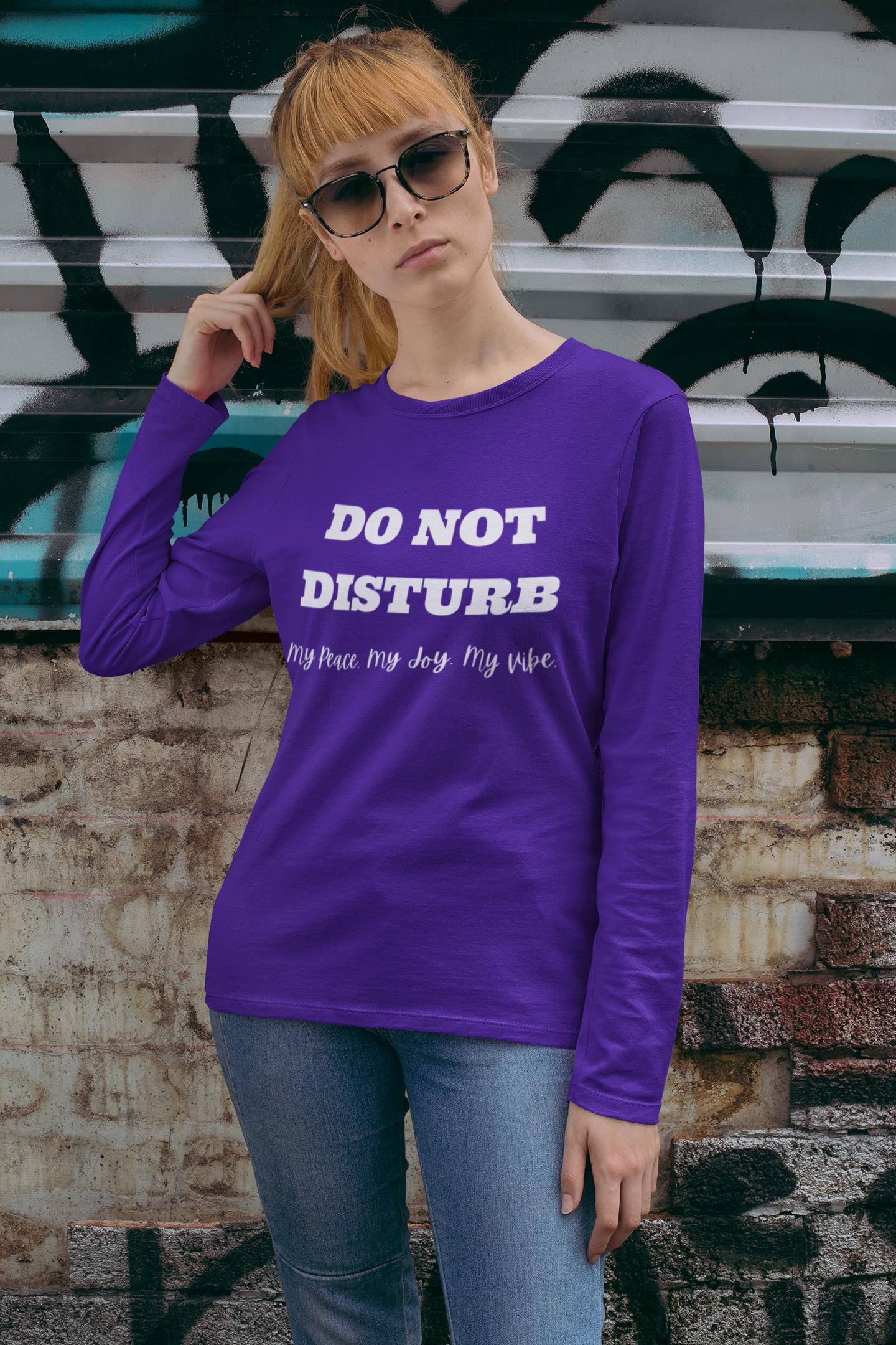 Do Not Disturb My Peace & Vibe Tee