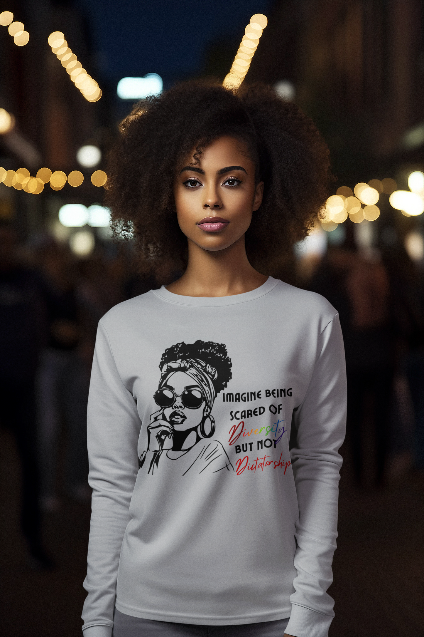 Diversity Not Dictatorship Tee