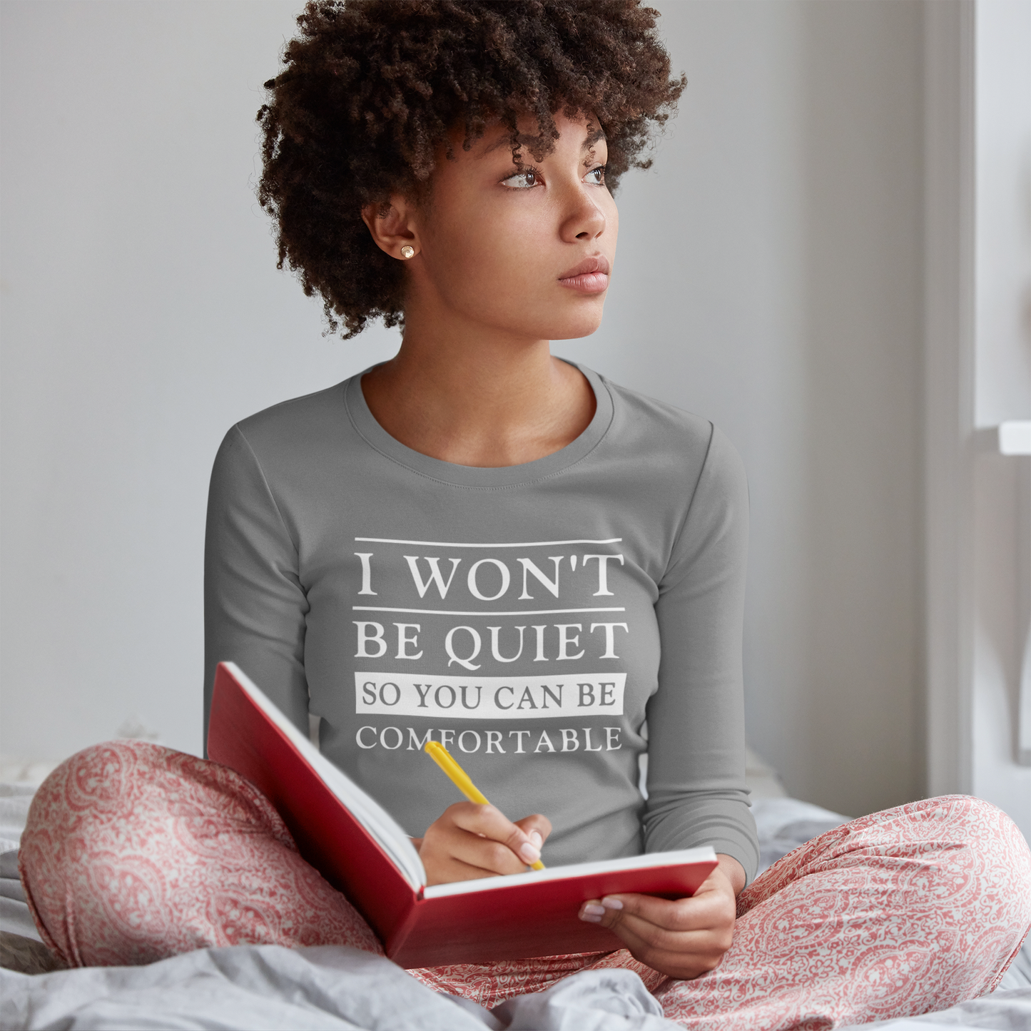 I Won't Be Quiet Tee