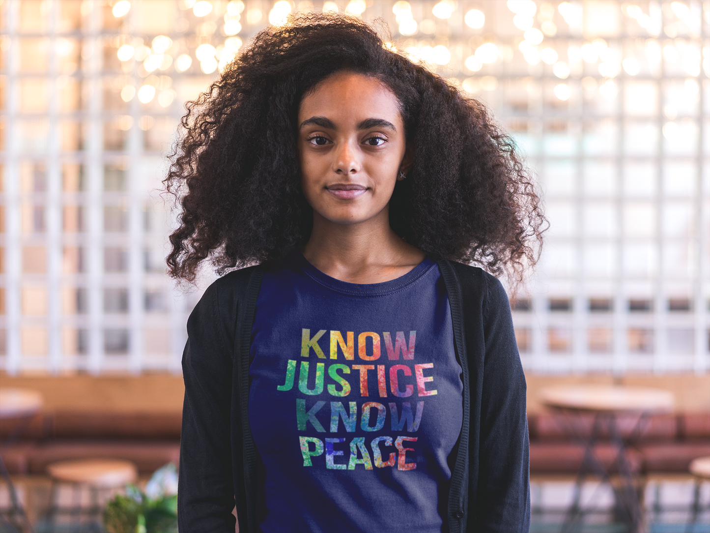 Know Justice Know Peace Tee