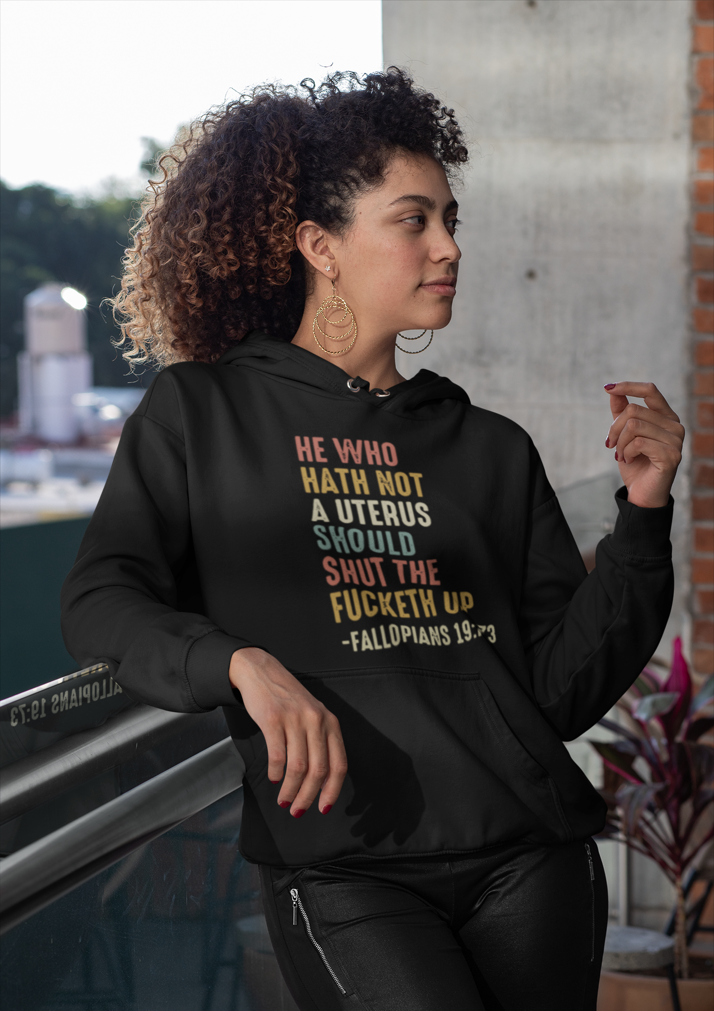 He Who Hath Not a Uterus Tee