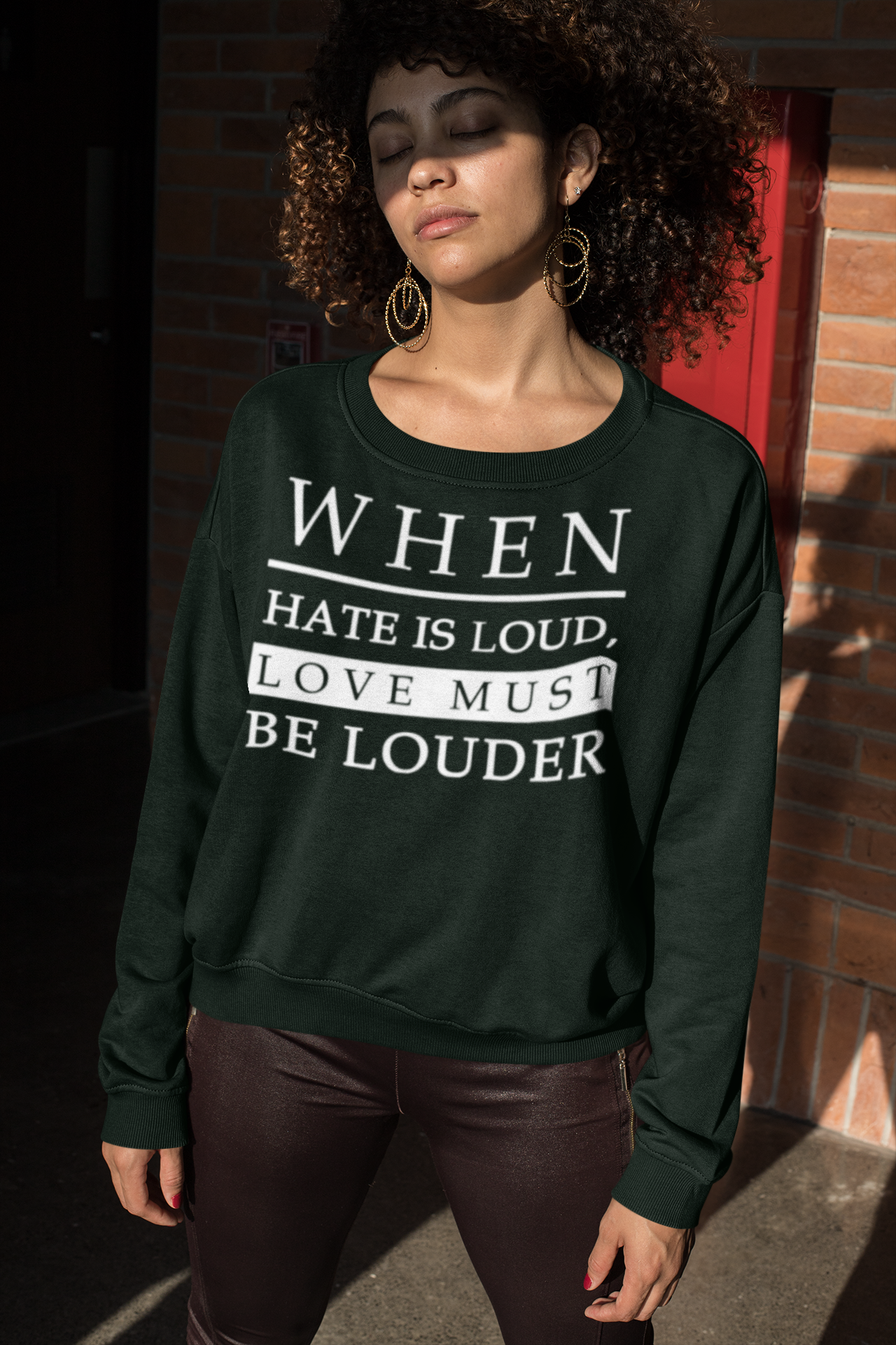 When Hate is Loud Tee