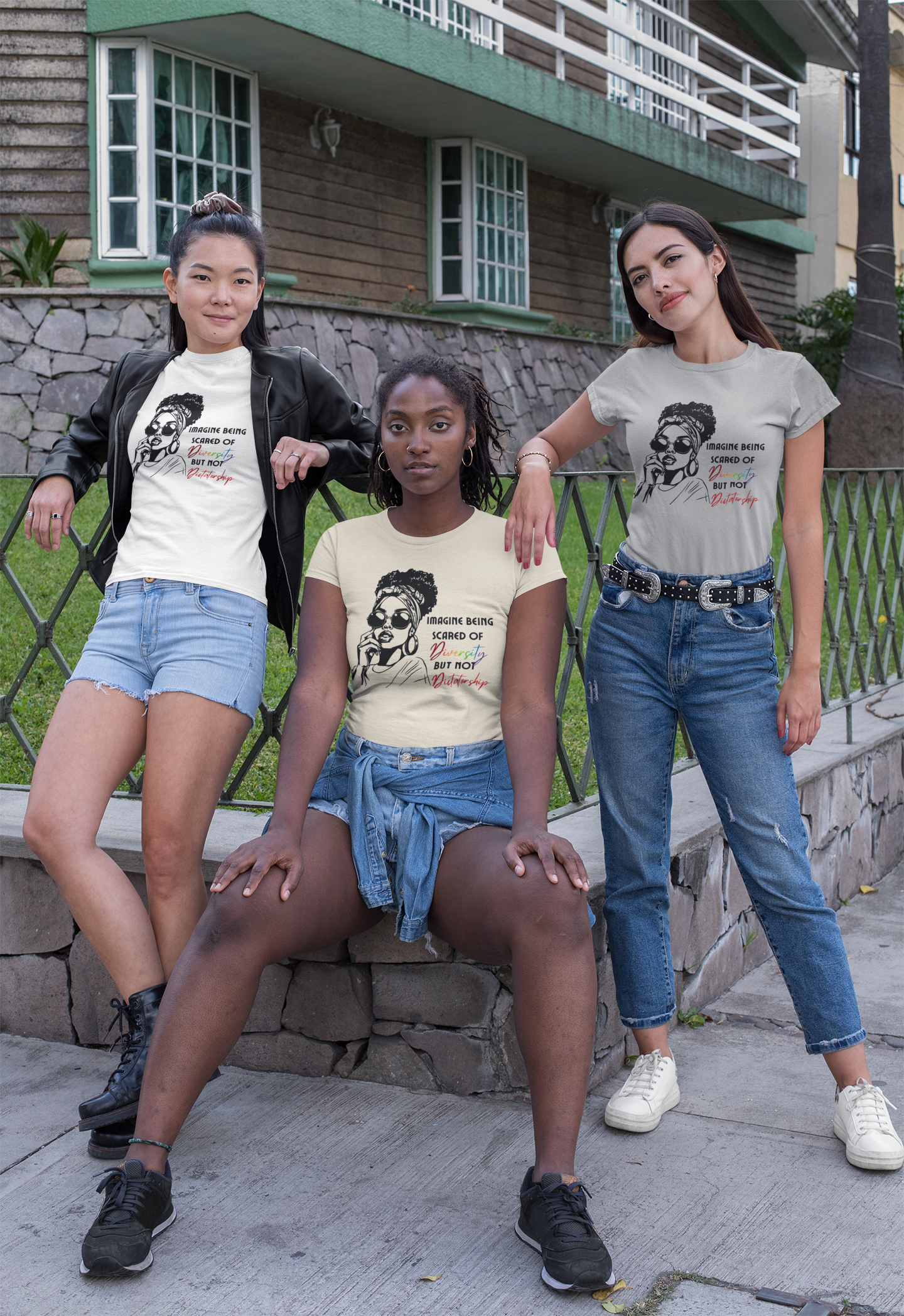 Diversity Not Dictatorship Tee