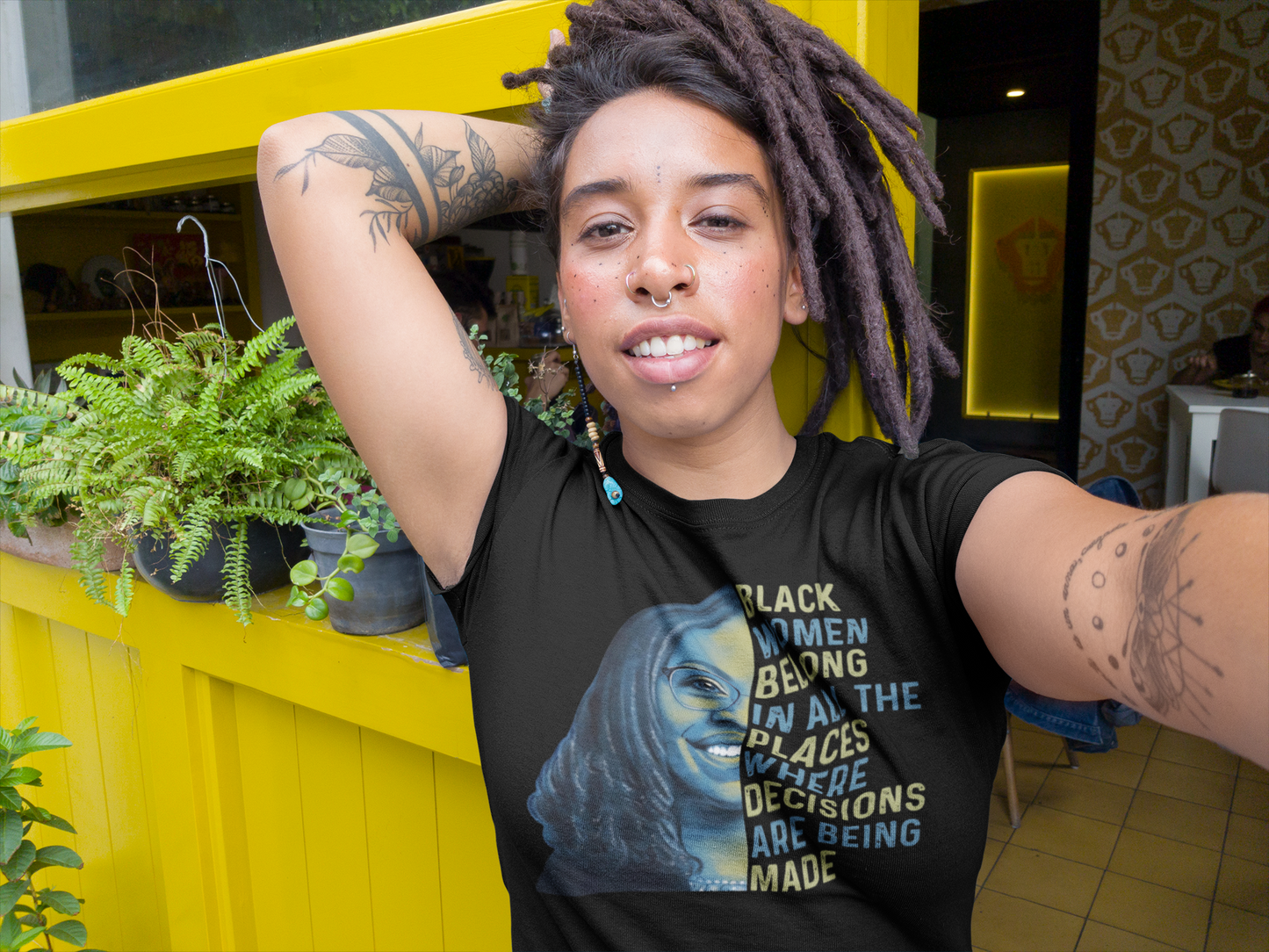 Black Women Belong Tee